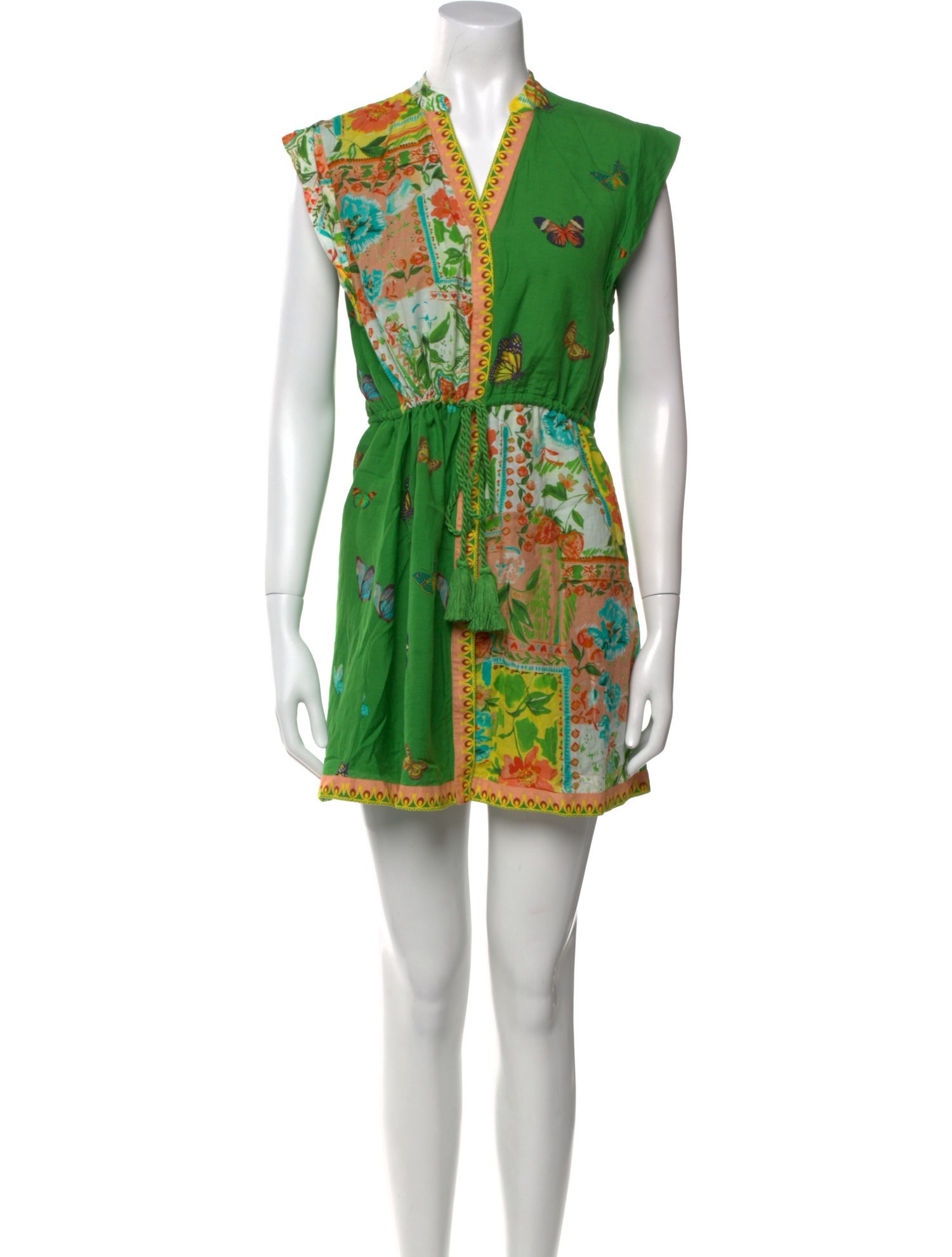 Anna Cate Printed Mini Dress