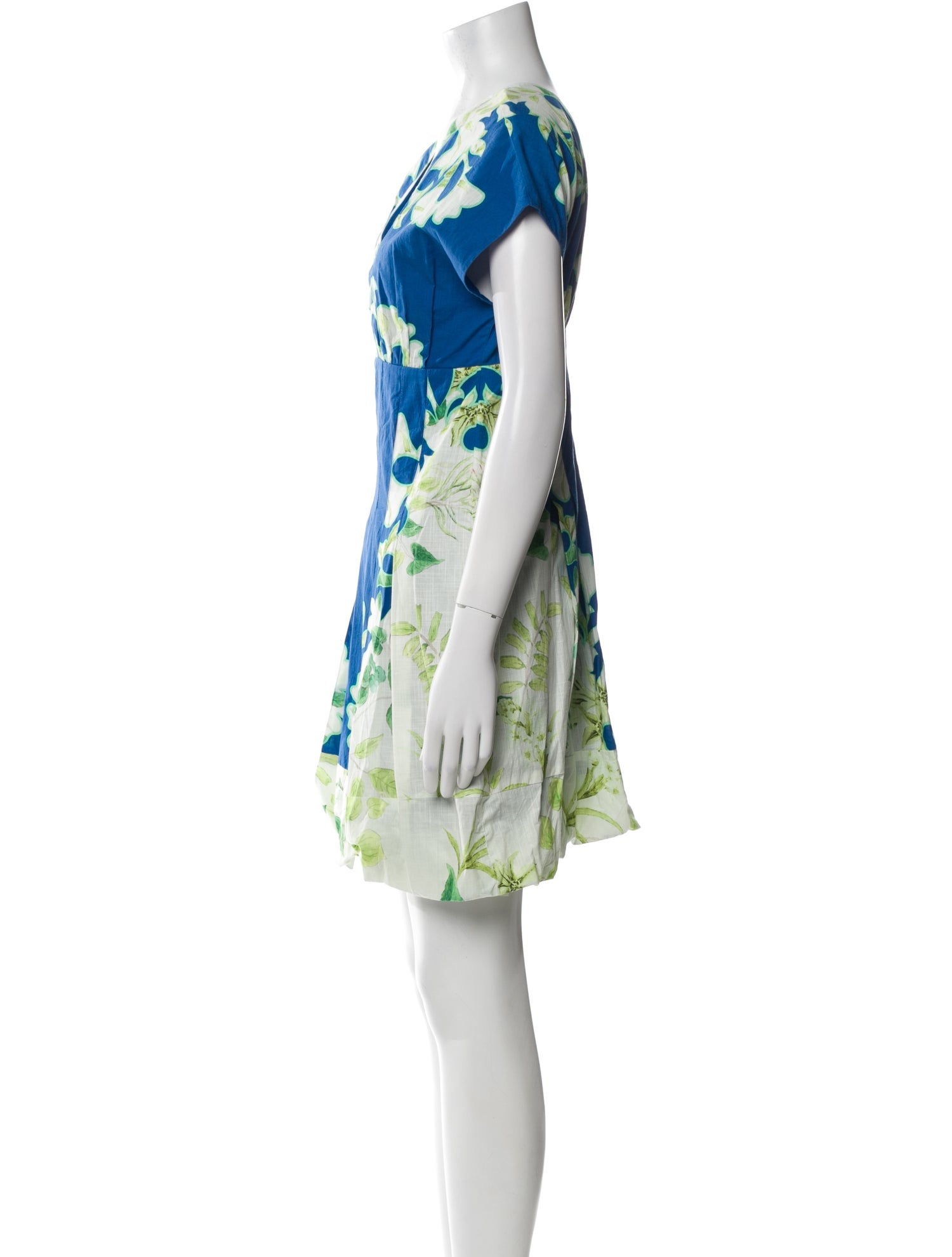 Anna Cate Floral Print Mini Dress