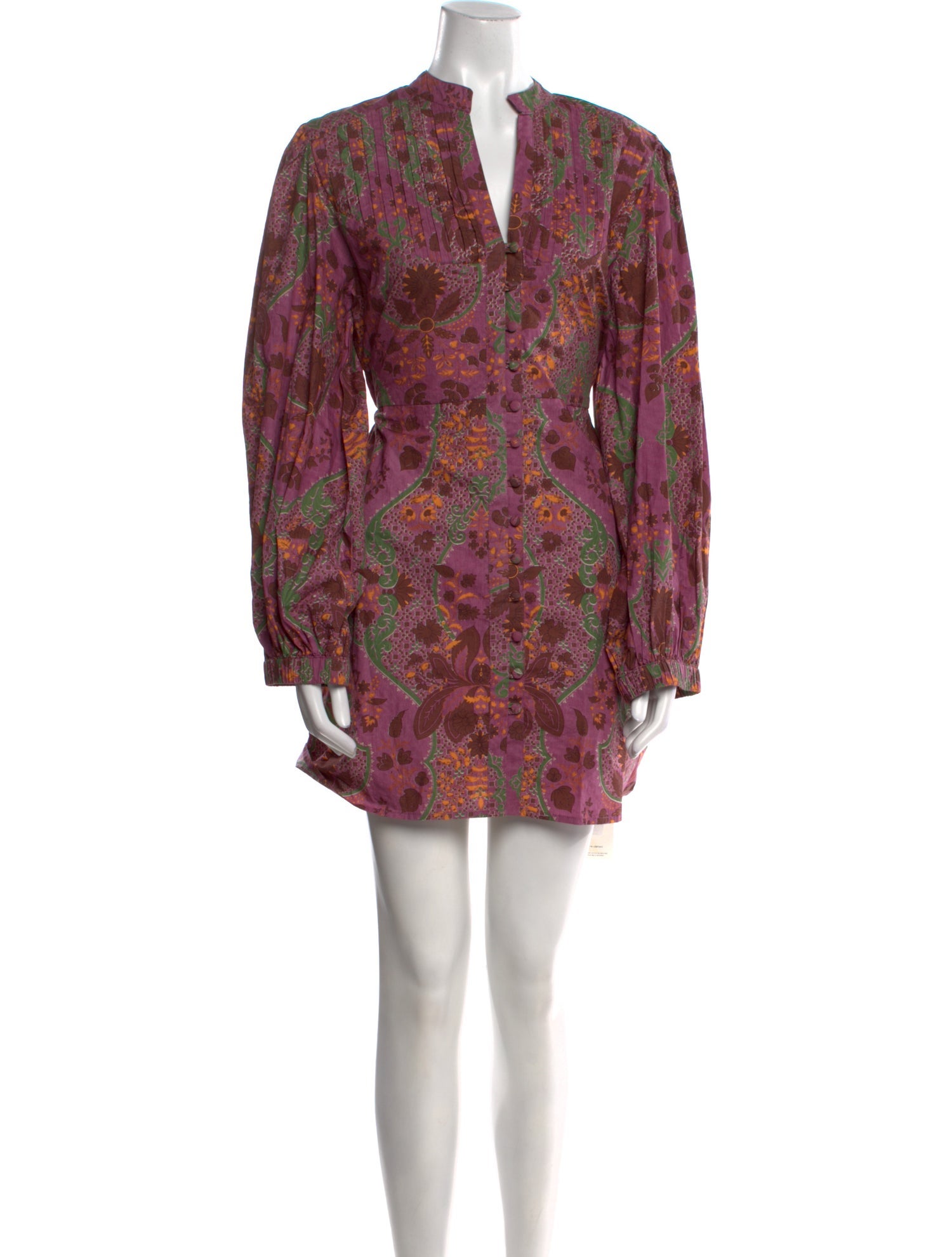 Anna Cate Printed Mini Dress