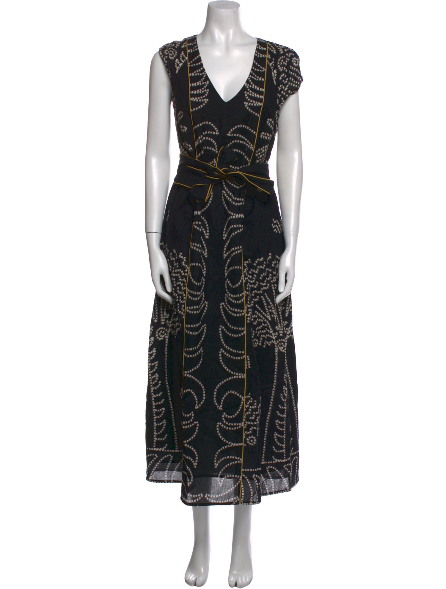 Anna Cate Printed Long Dress