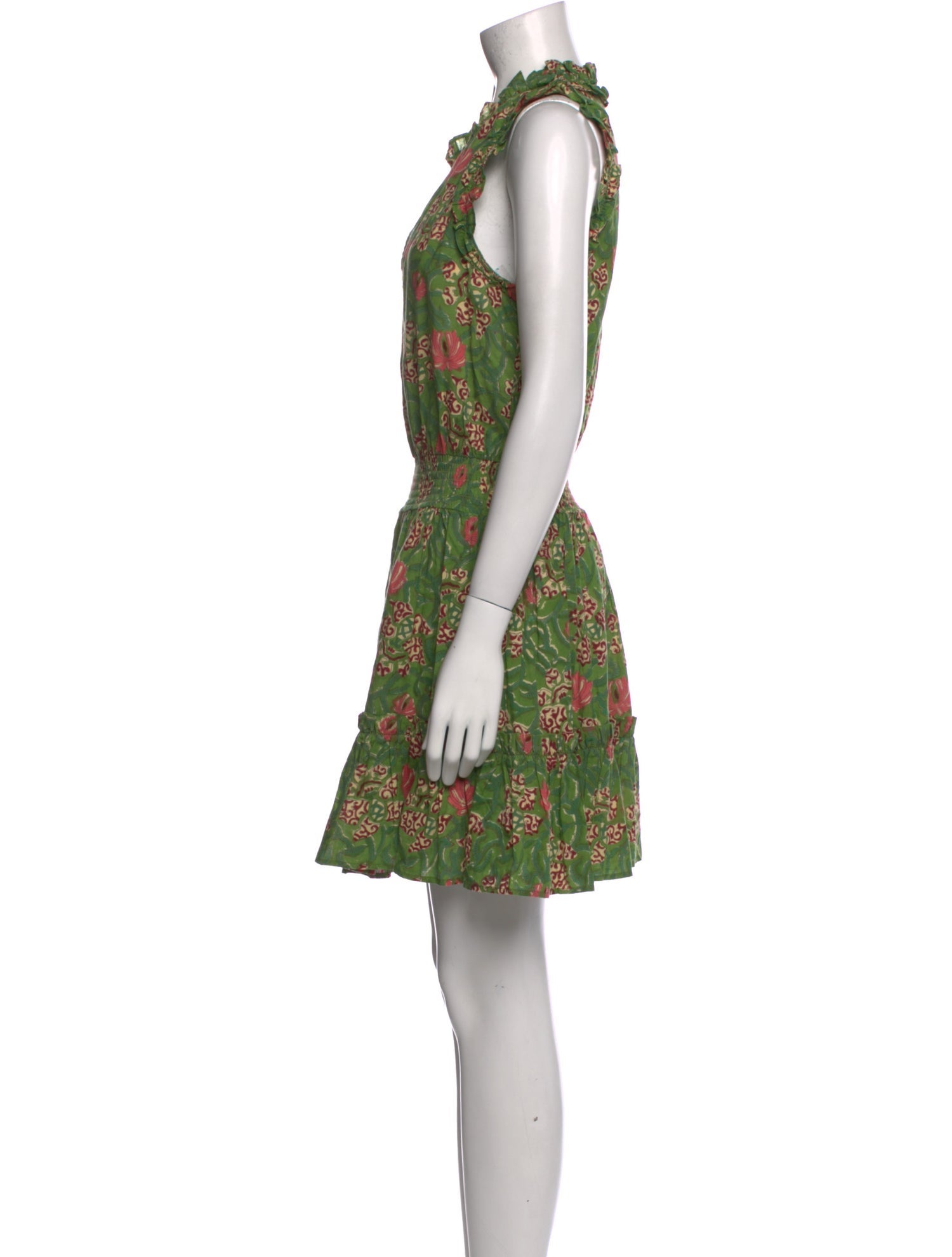 Anna Cate Floral Print Mini Dress