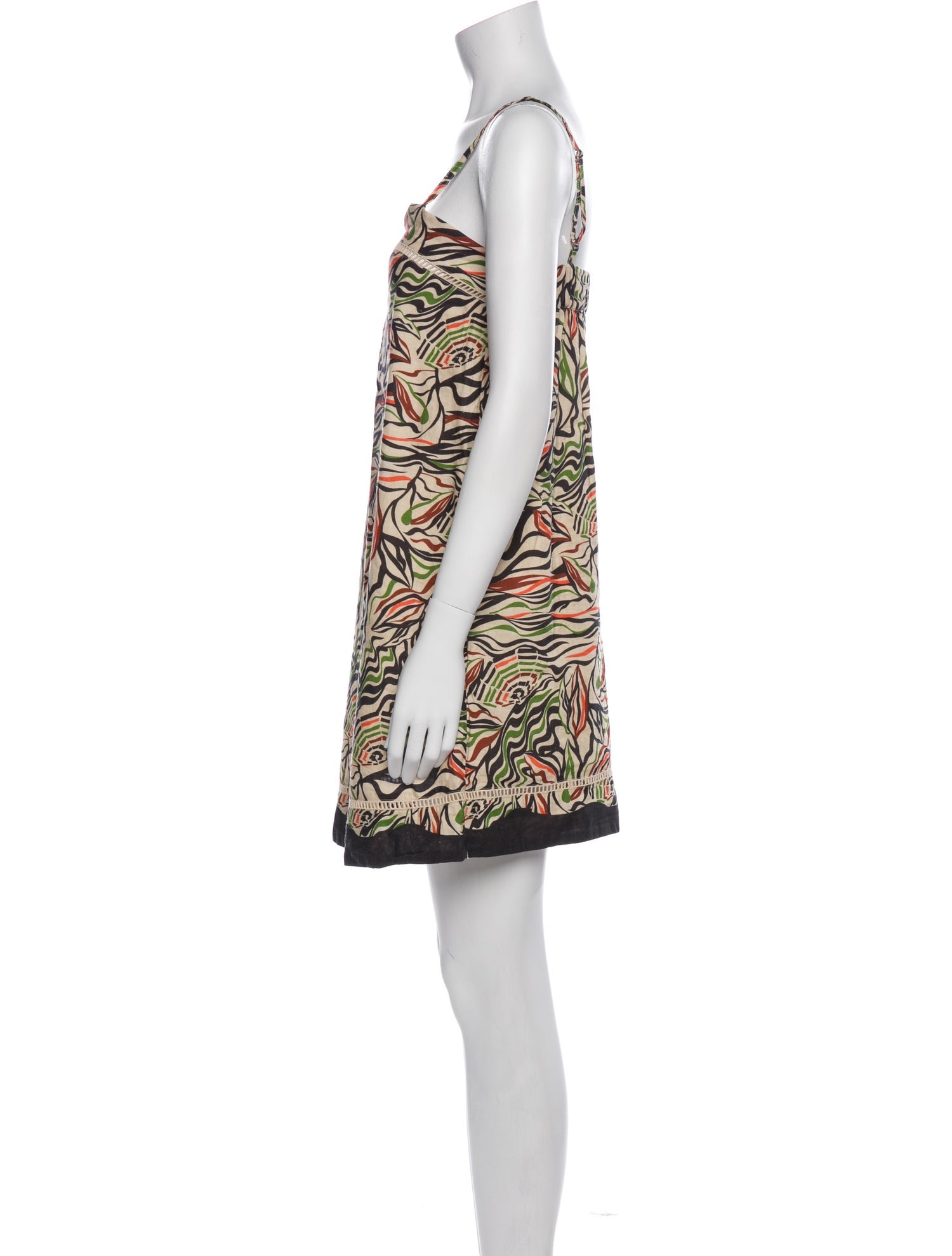 Anna Cate Printed Mini Dress