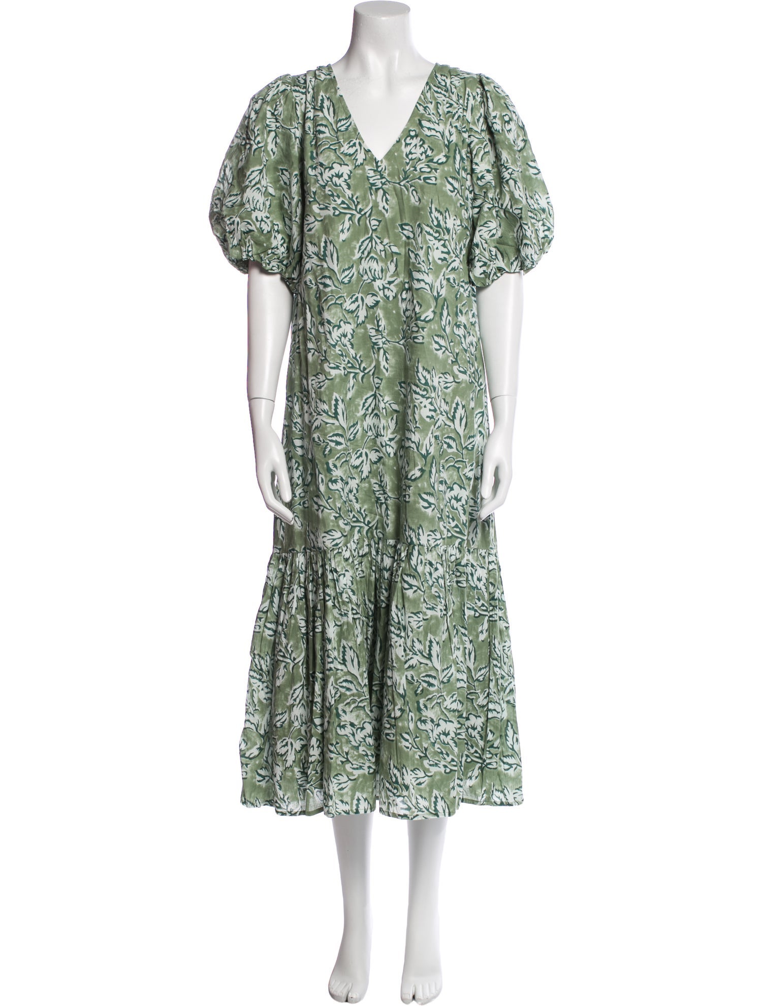 Anna Cate Printed Long Dress