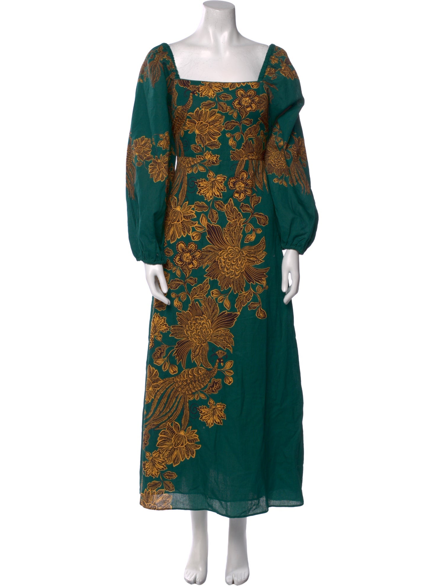 Anna Cate Floral Print Long Dress w/ Tags