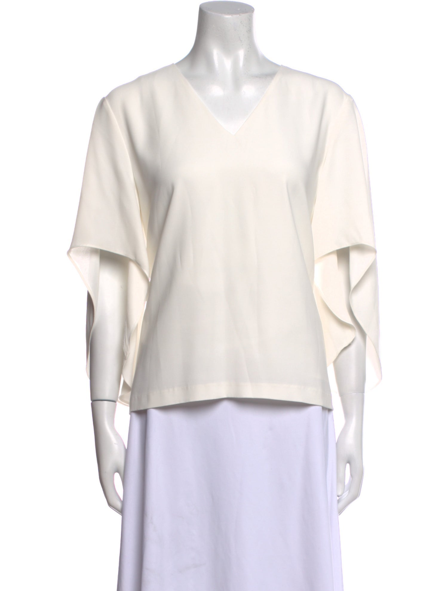 Anna Cate V-Neck Three-Quarter Sleeve Top w/ Tags