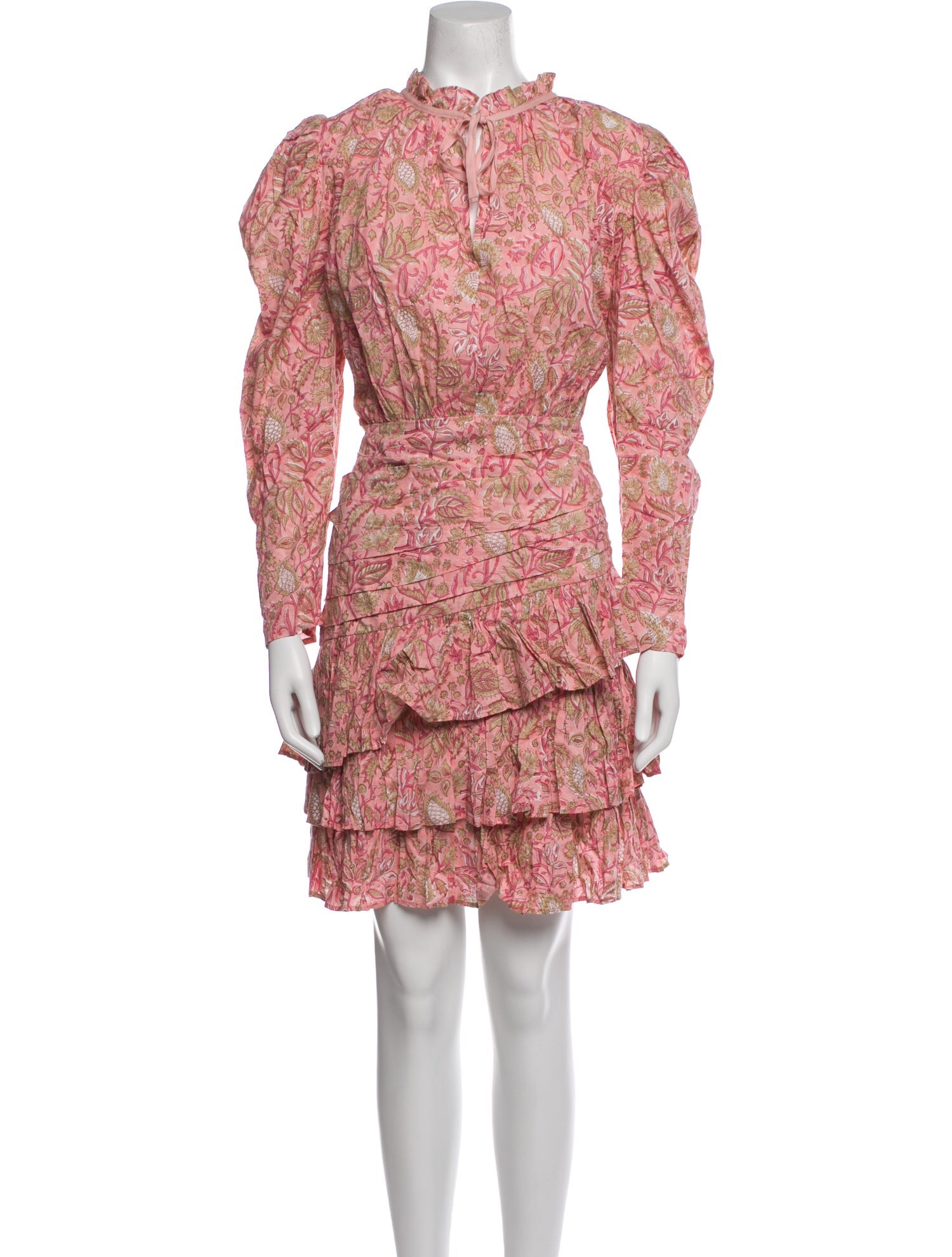 Anna Cate Floral Print Knee-Length Dress