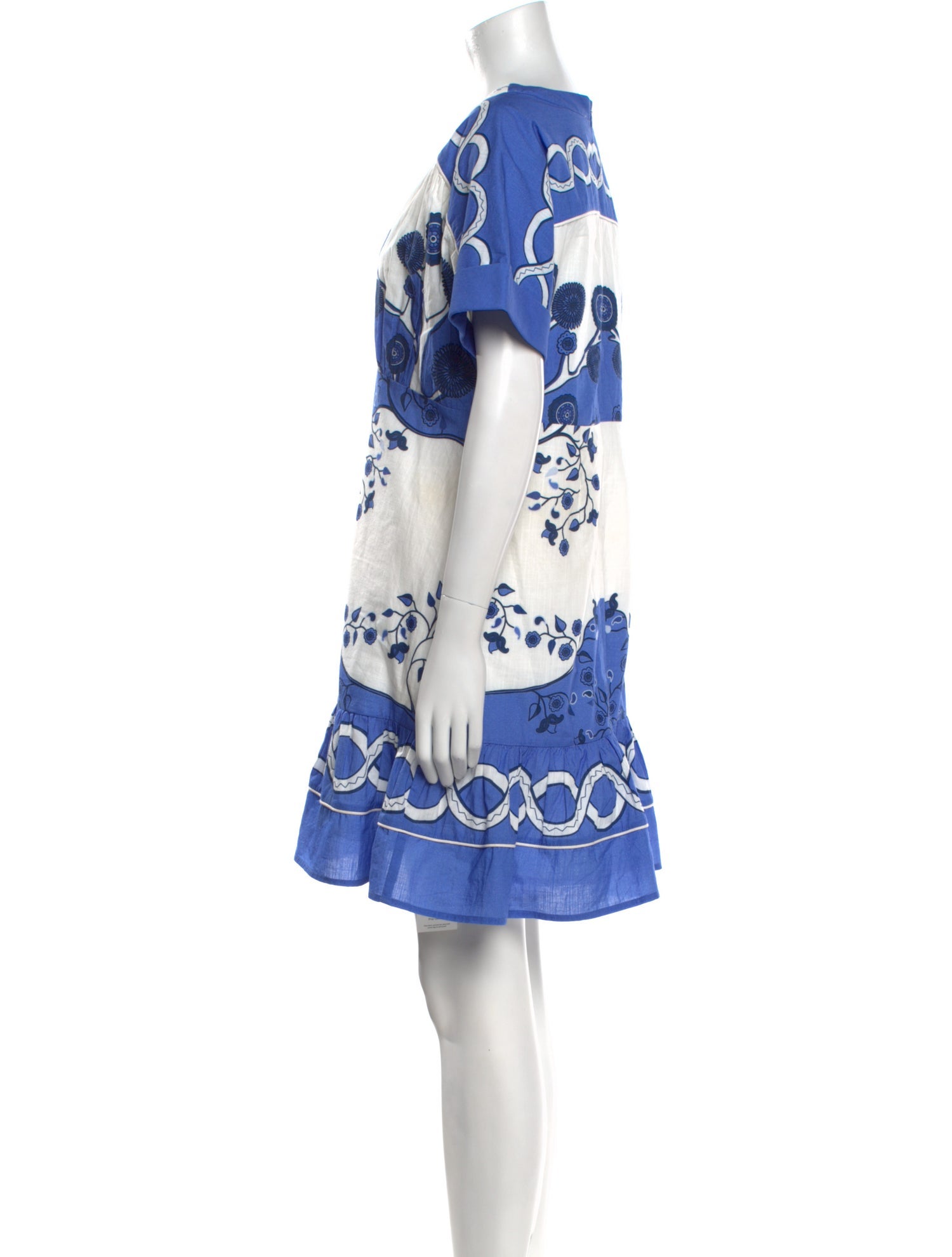 Anna Cate Printed Mini Dress