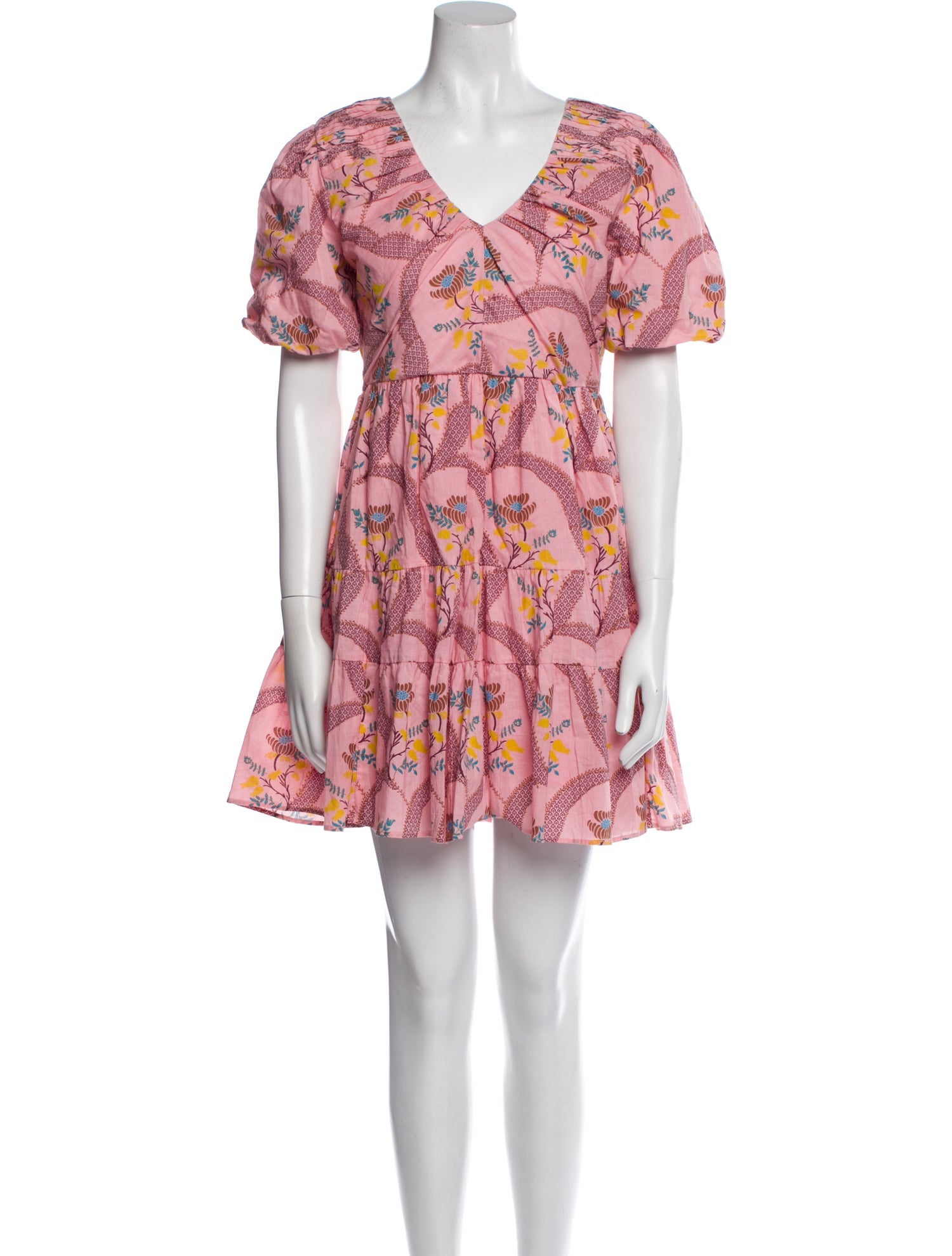 Anna Cate Floral Print Mini Dress w/ Tags