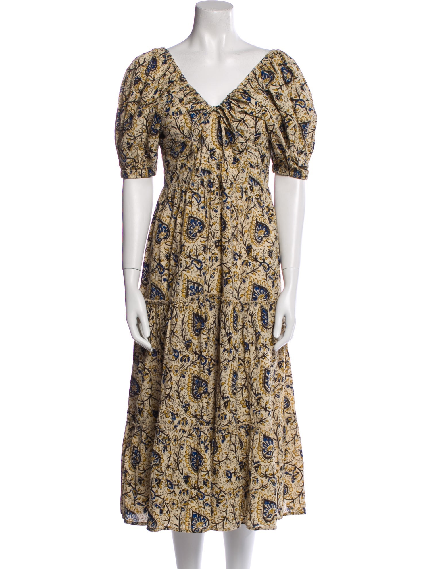 Anna Cate Printed Long Dress