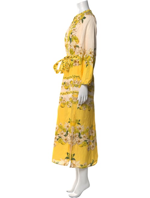 Anna Cate Floral Print Long Dress