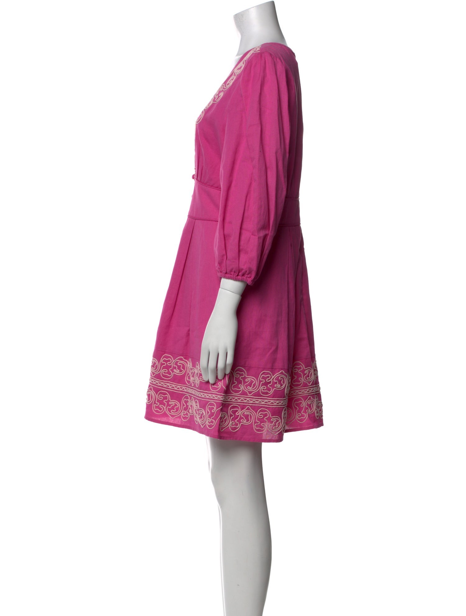 Anna Cate V-Neck Mini Dress