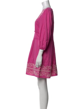 Anna Cate V-Neck Mini Dress