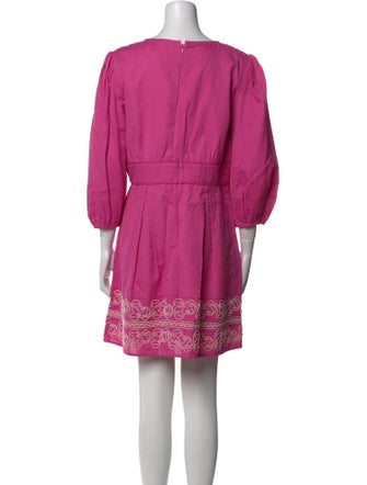 Anna Cate V-Neck Mini Dress