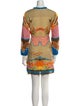 Anna Cate Printed Mini Dress