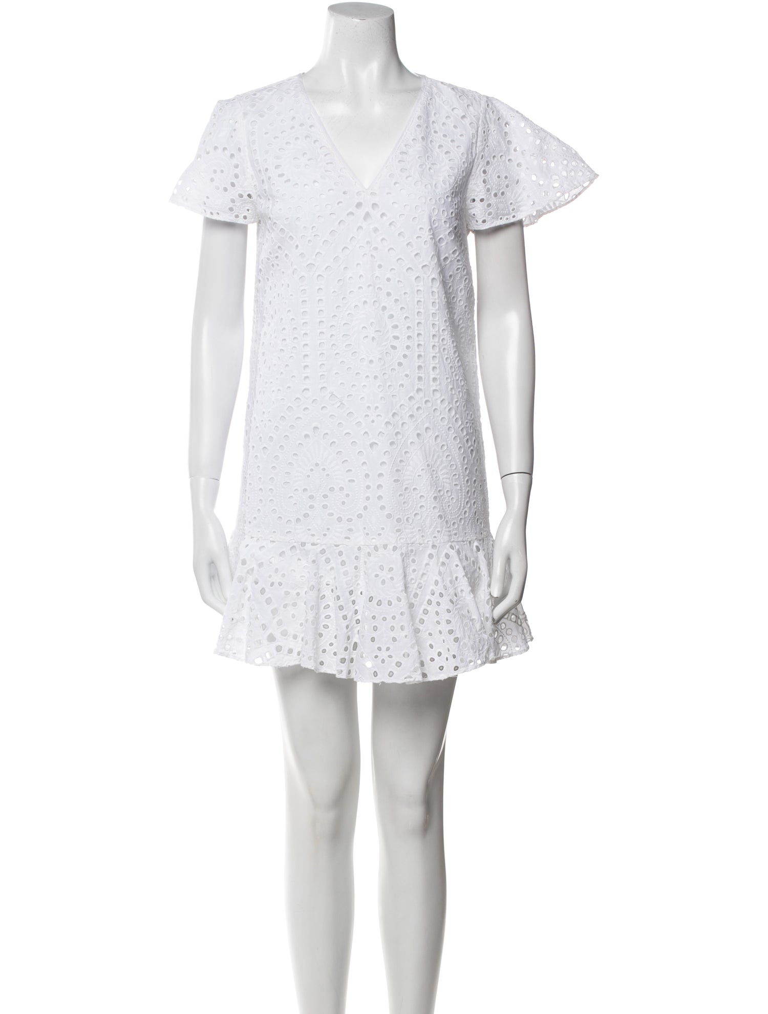 Anna Cate V-Neck Mini Dress