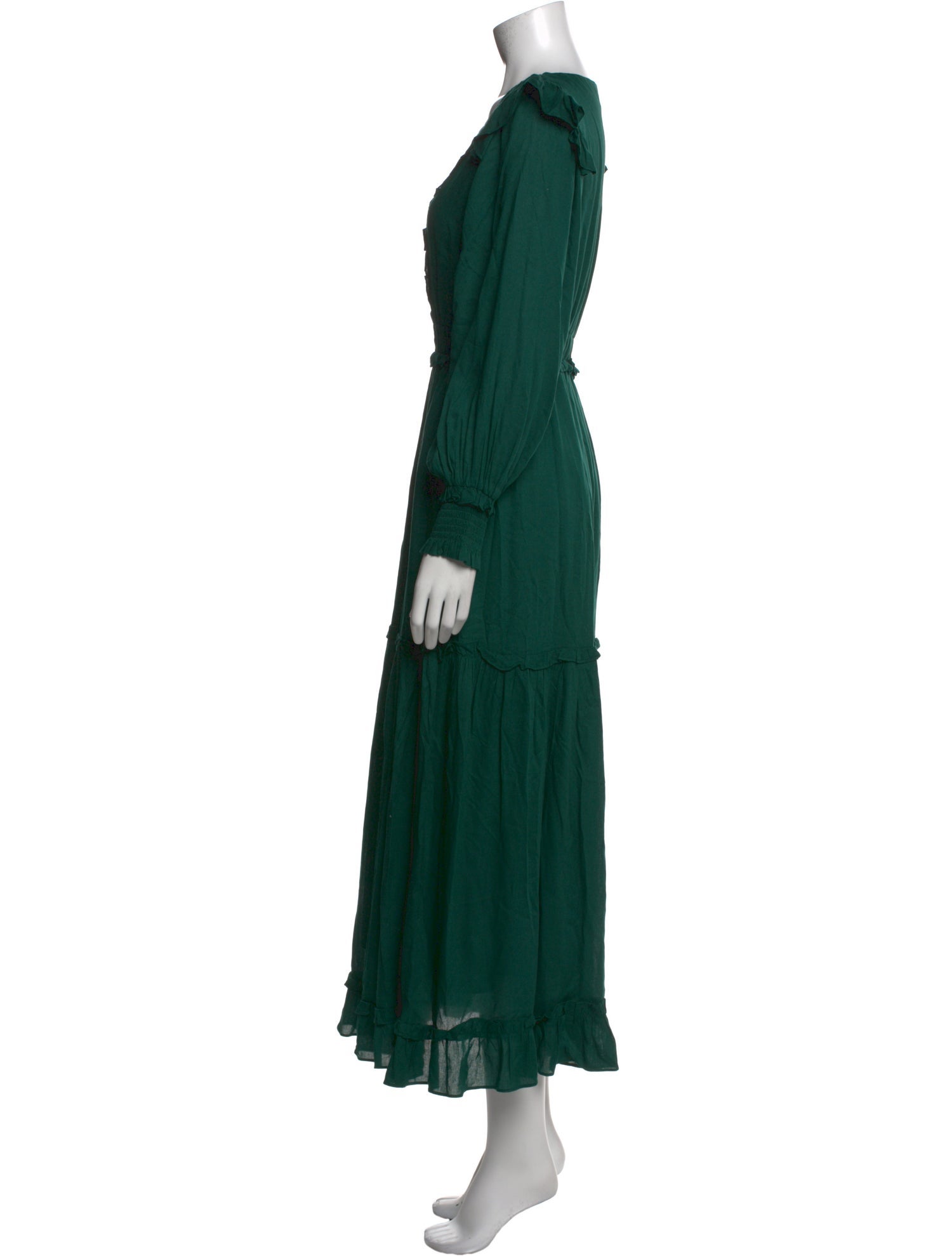 Anna Cate V-Neck Long Dress