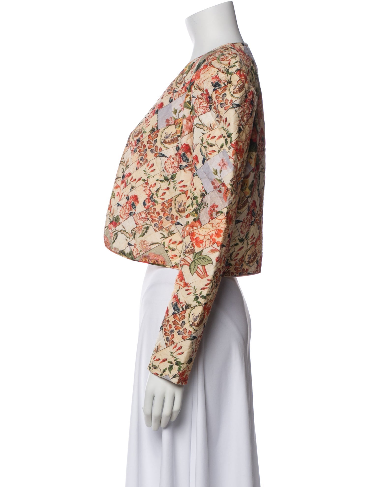 Anna Cate Floral Print Evening Jacket