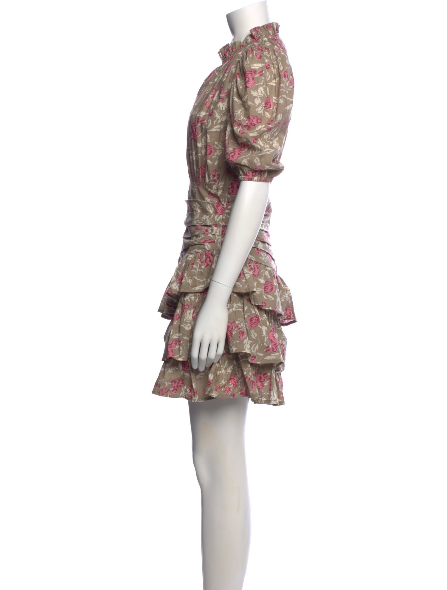 Anna Cate Printed Mini Dress