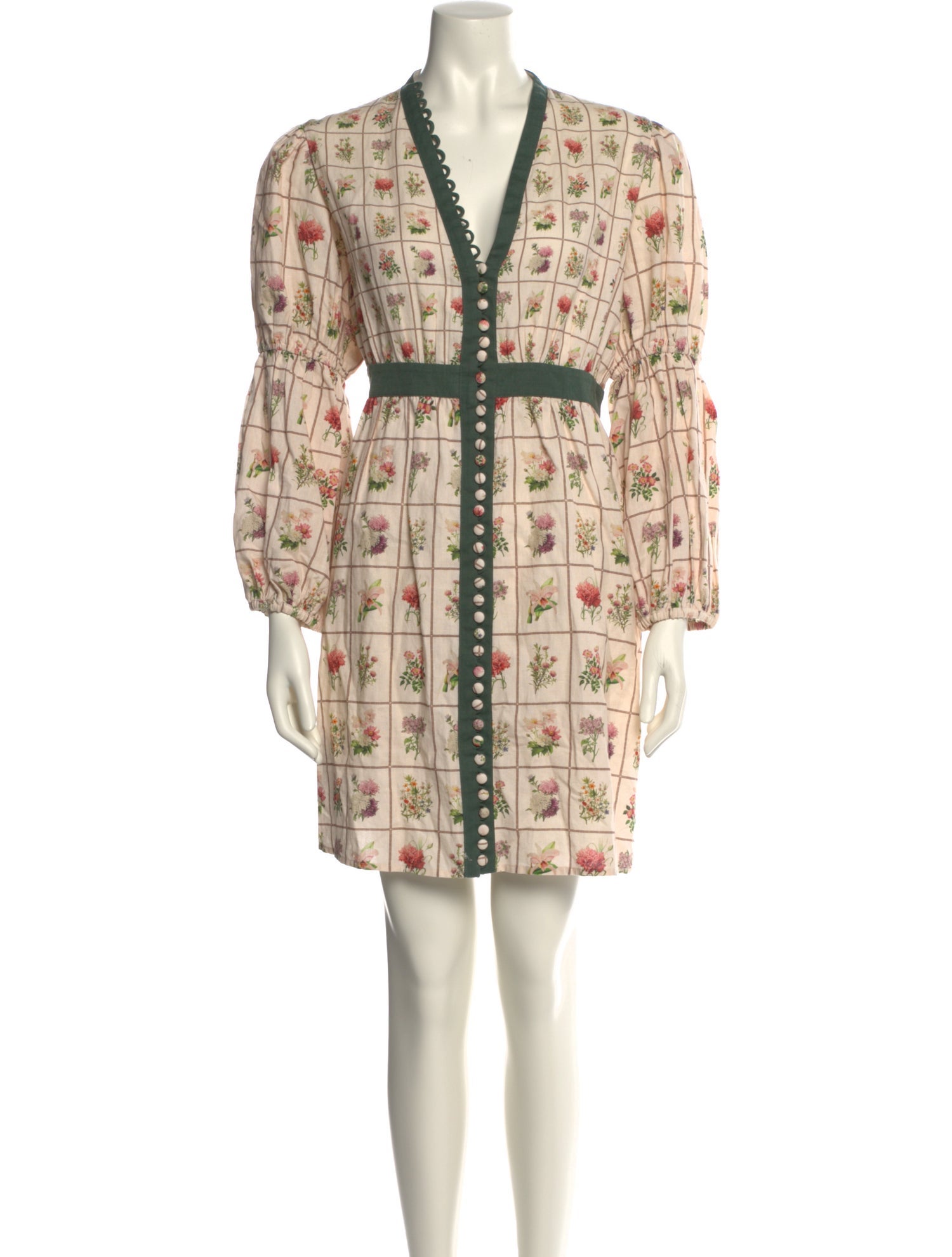 Anna Cate Printed Mini Dress