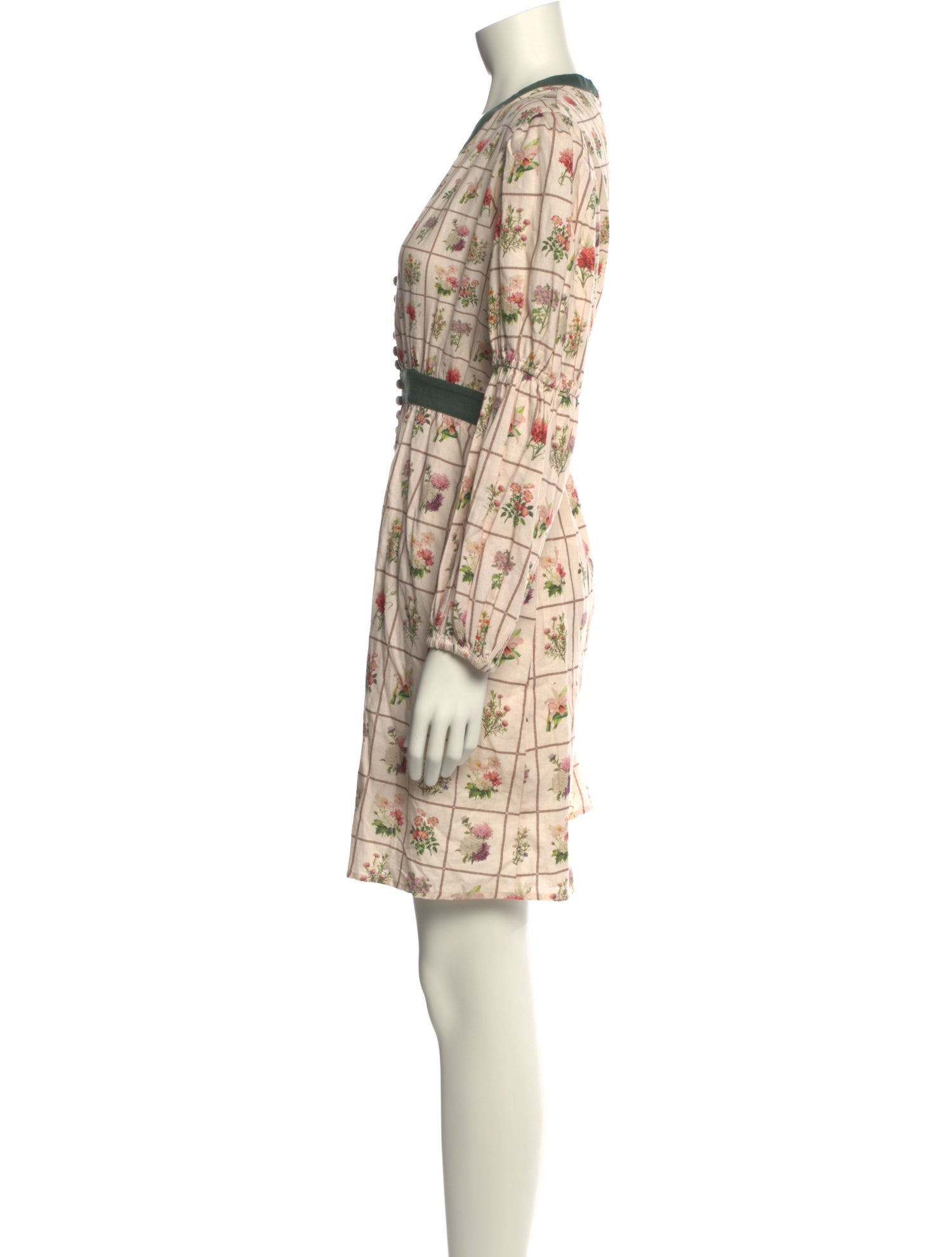 Anna Cate Printed Mini Dress