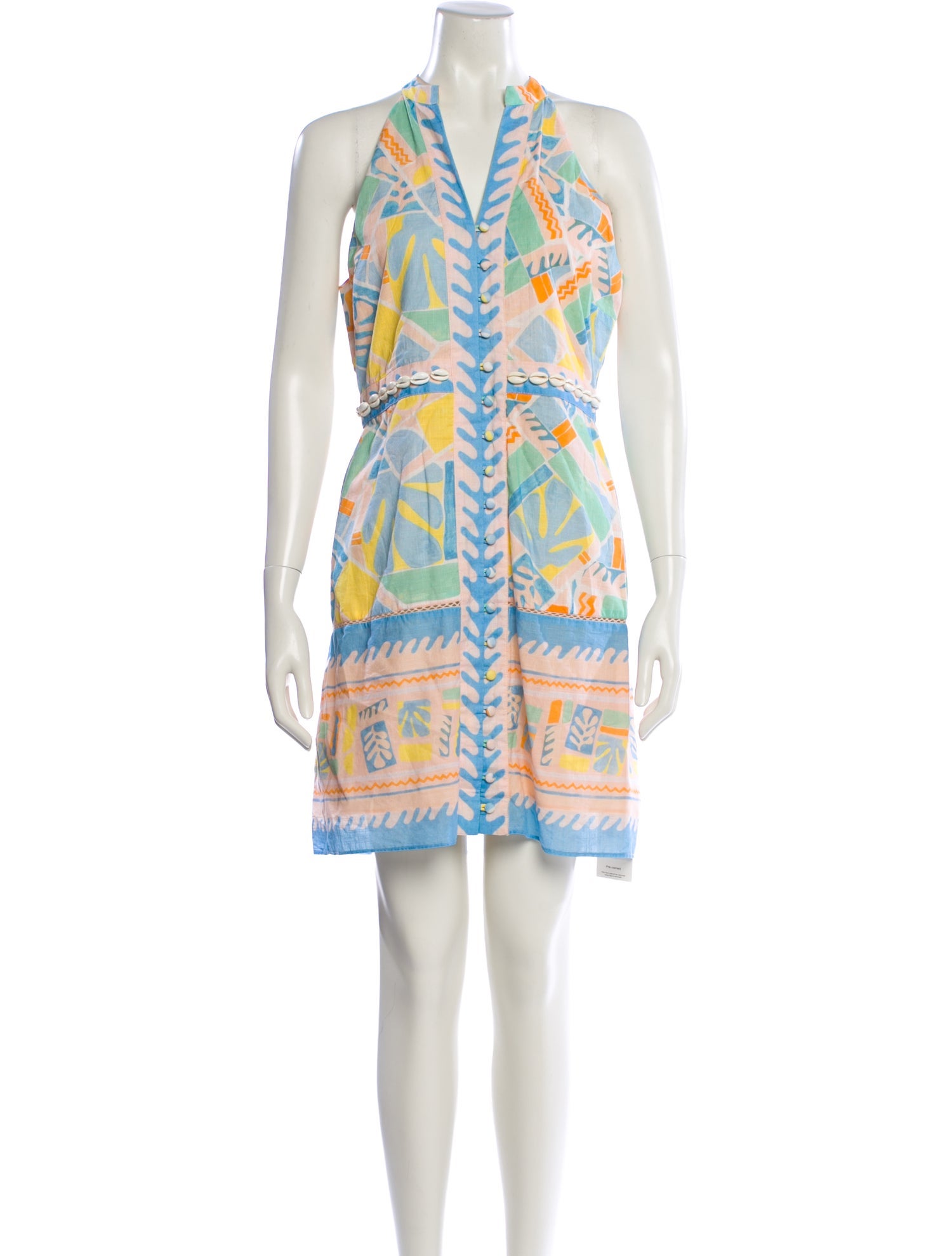 Anna Cate Printed Mini Dress
