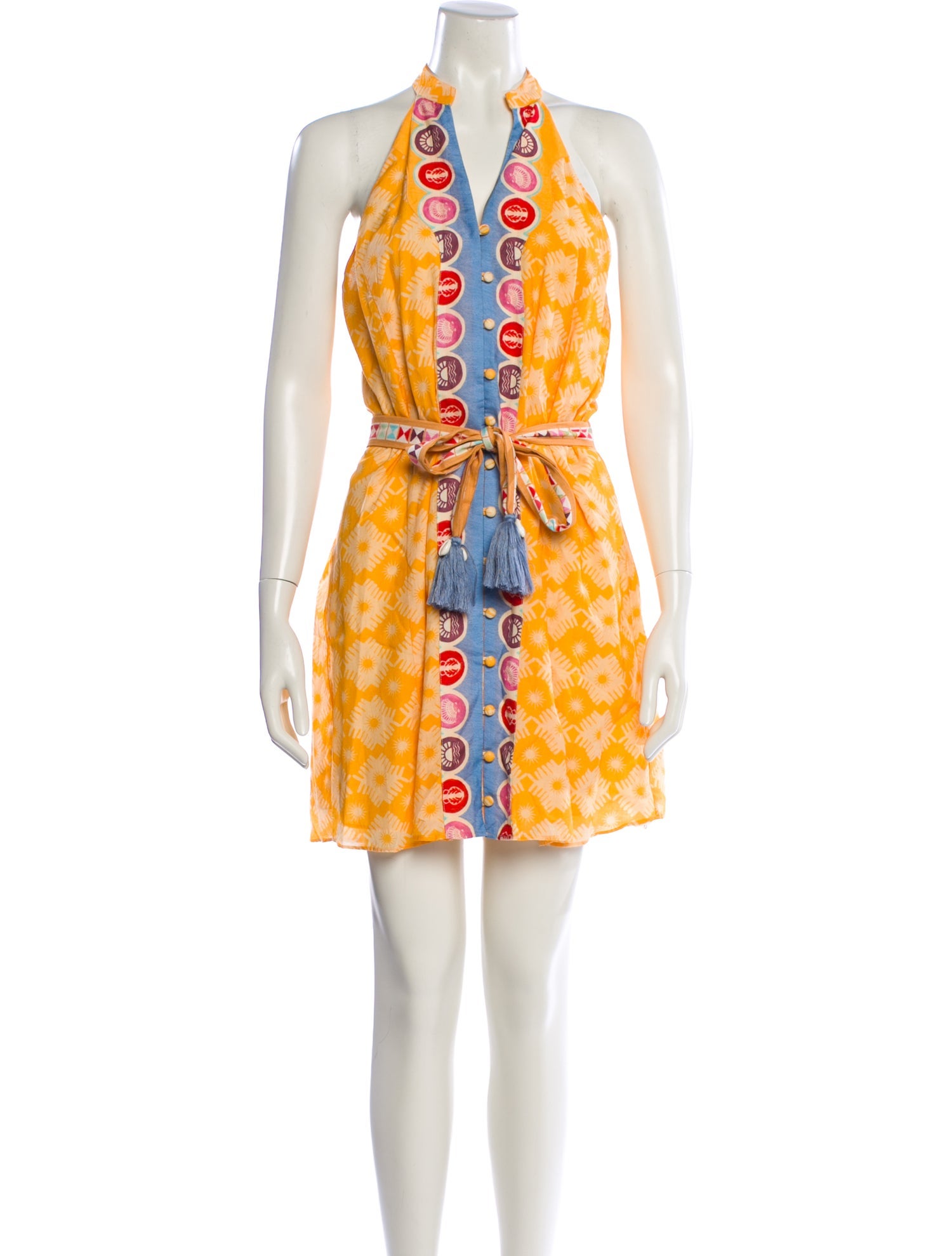 Anna Cate Printed Mini Dress