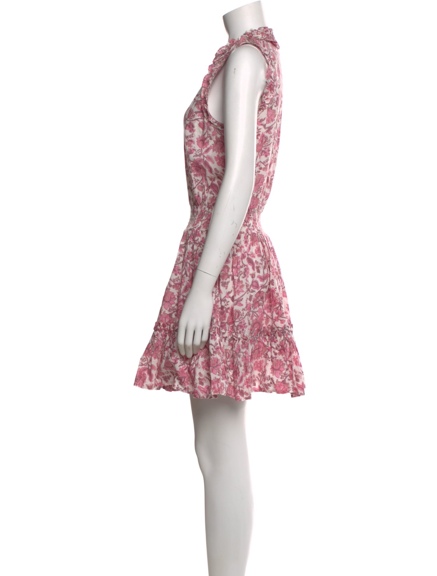 Anna Cate Floral Print Mini Dress