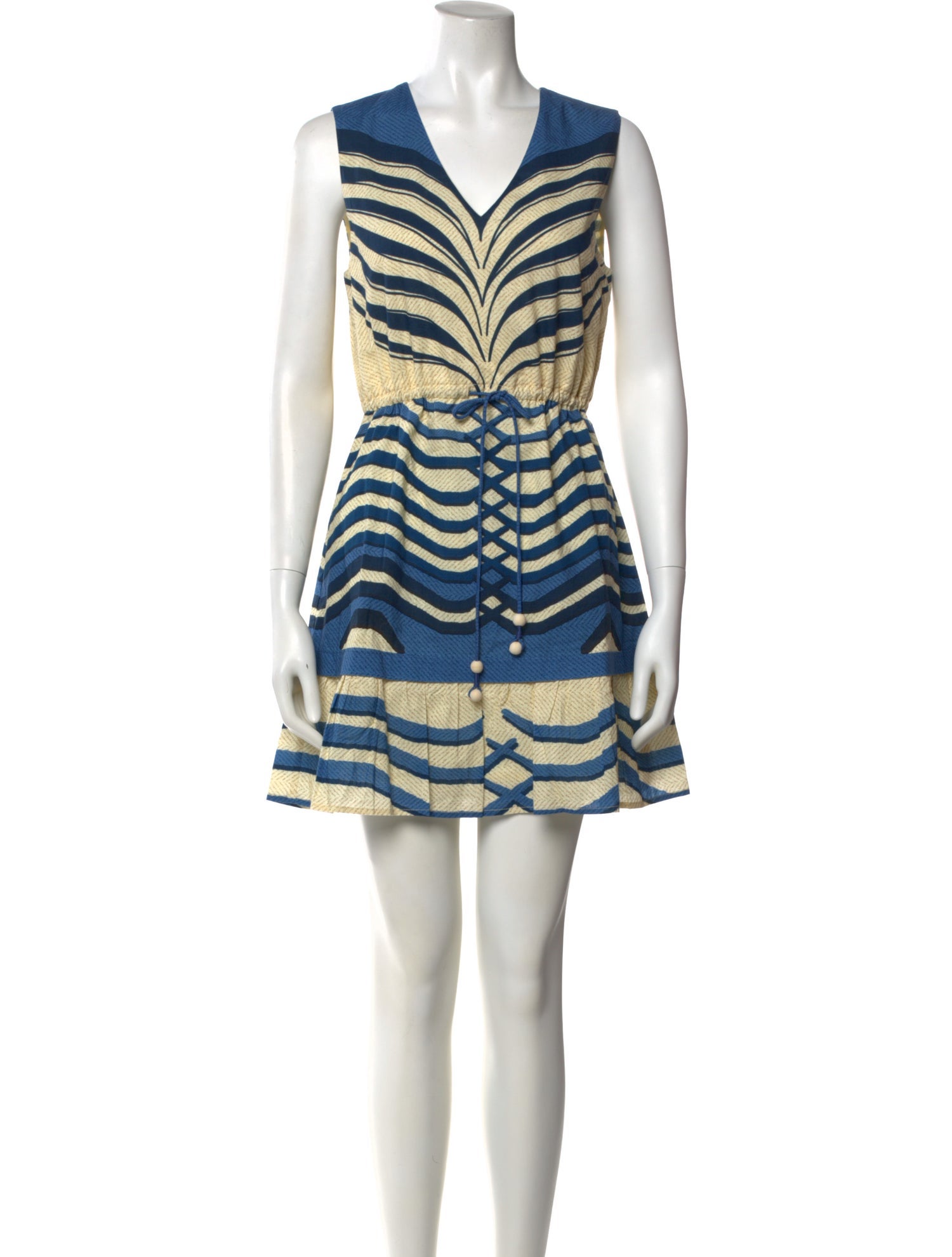 Anna Cate Striped Mini Dress
