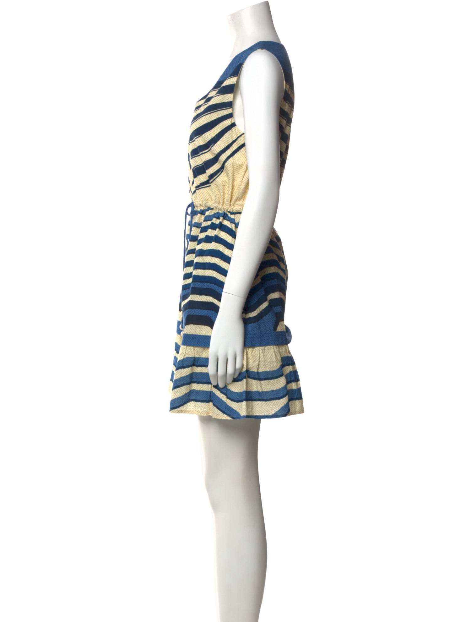 Anna Cate Striped Mini Dress