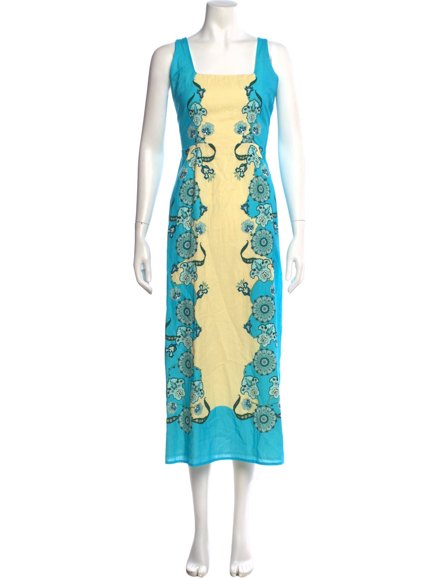 Anna Cate Printed Long Dress