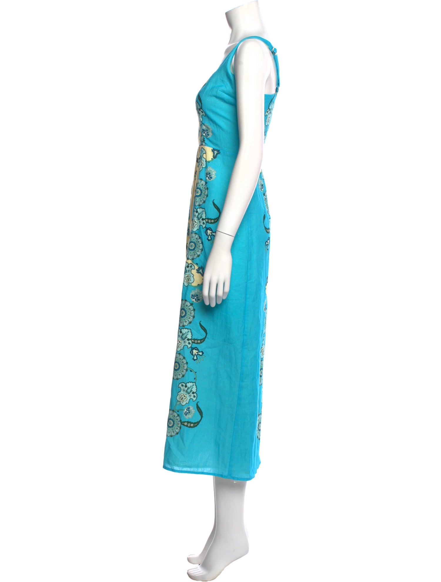 Anna Cate Printed Long Dress