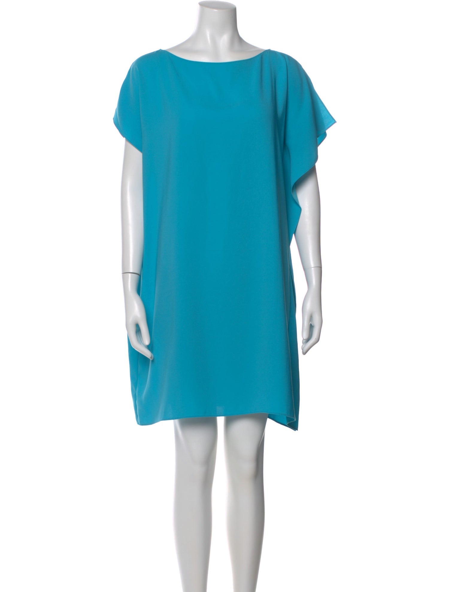 Anna Cate Bateau Neckline Mini Dress