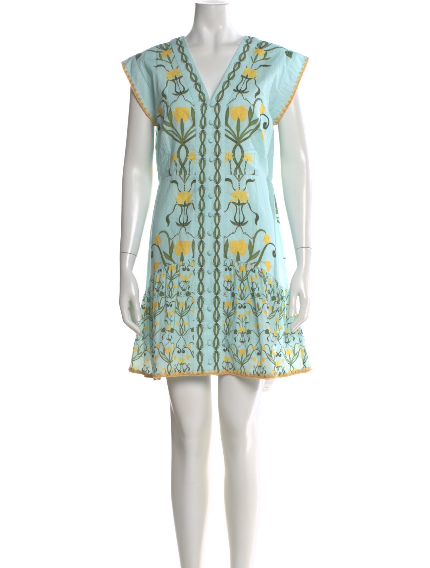 Anna Cate Printed Mini Dress w/ Tags