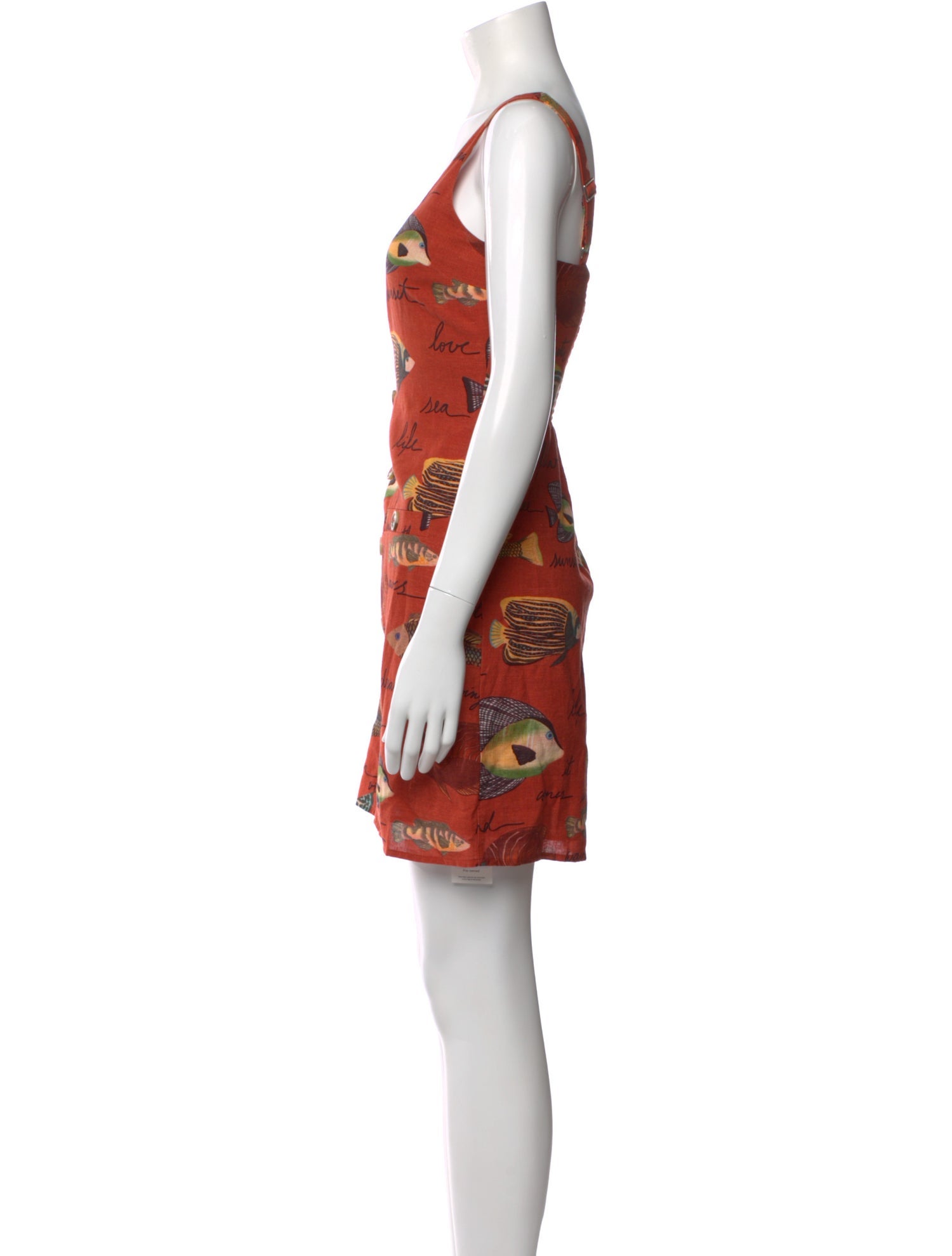 Anna Cate Printed Mini Dress w/ Tags