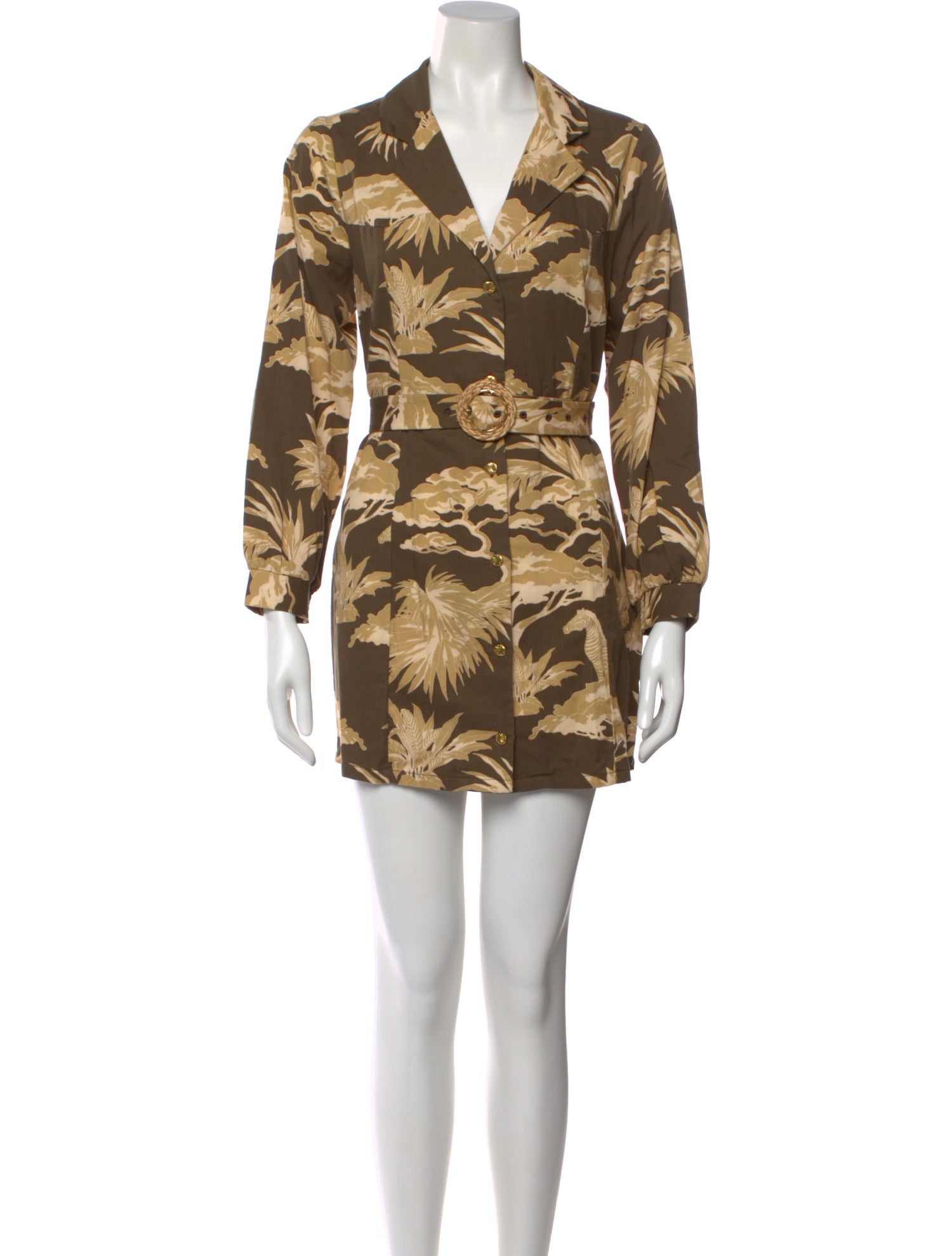 Anna Cate Floral Print Mini Dress w/ Tags