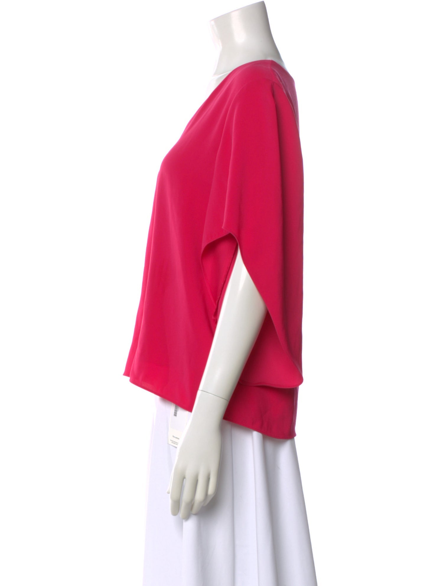 Anna Cate V-Neck Short Sleeve Blouse