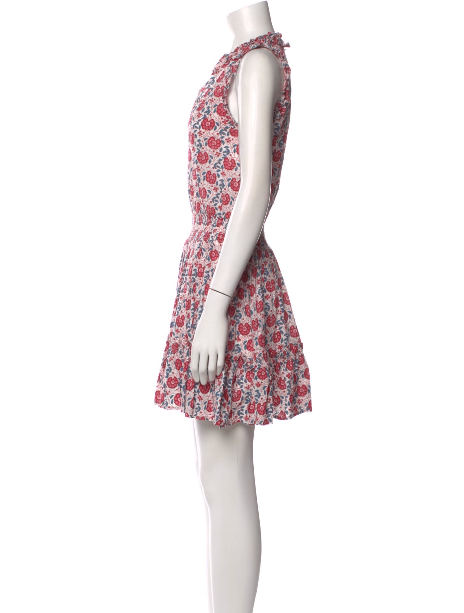 Anna Cate Floral Print Mini Dress