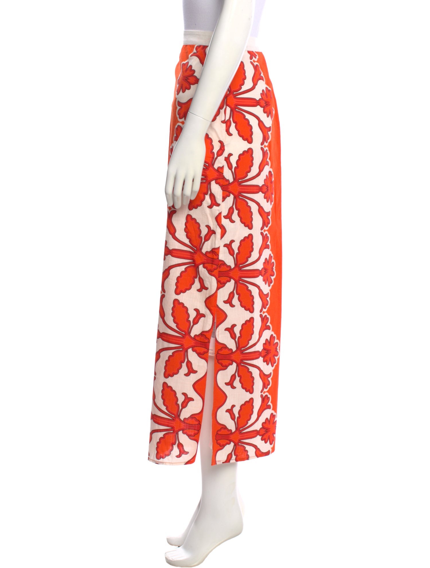 Anna Cate Printed Midi Length Skirt