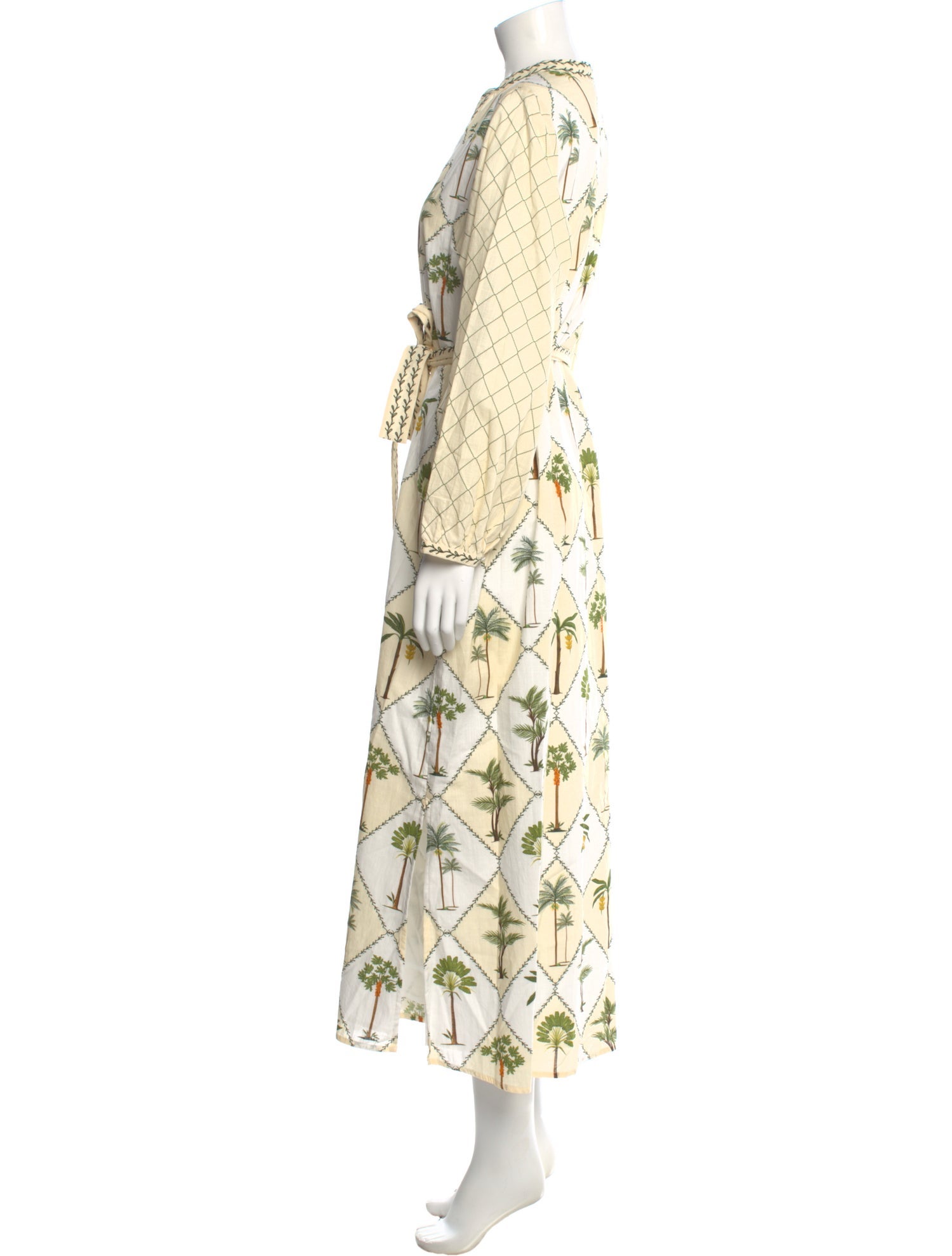 Anna Cate Printed Long Dress