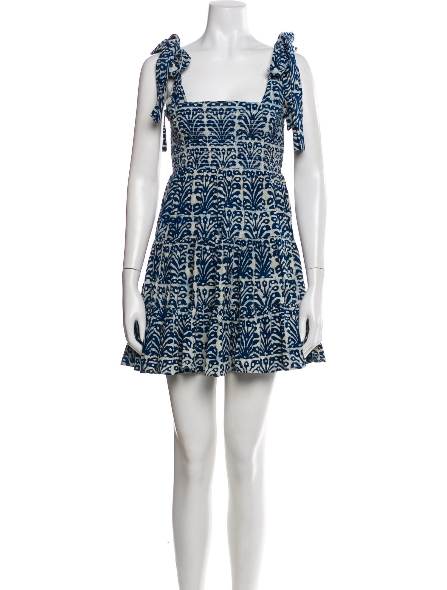 Anna Cate Printed Mini Dress