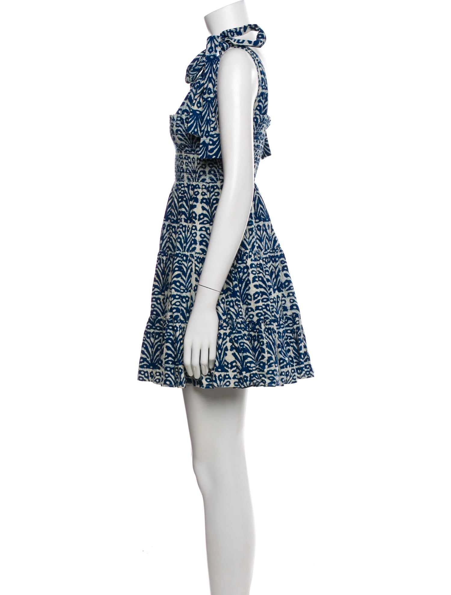 Anna Cate Printed Mini Dress