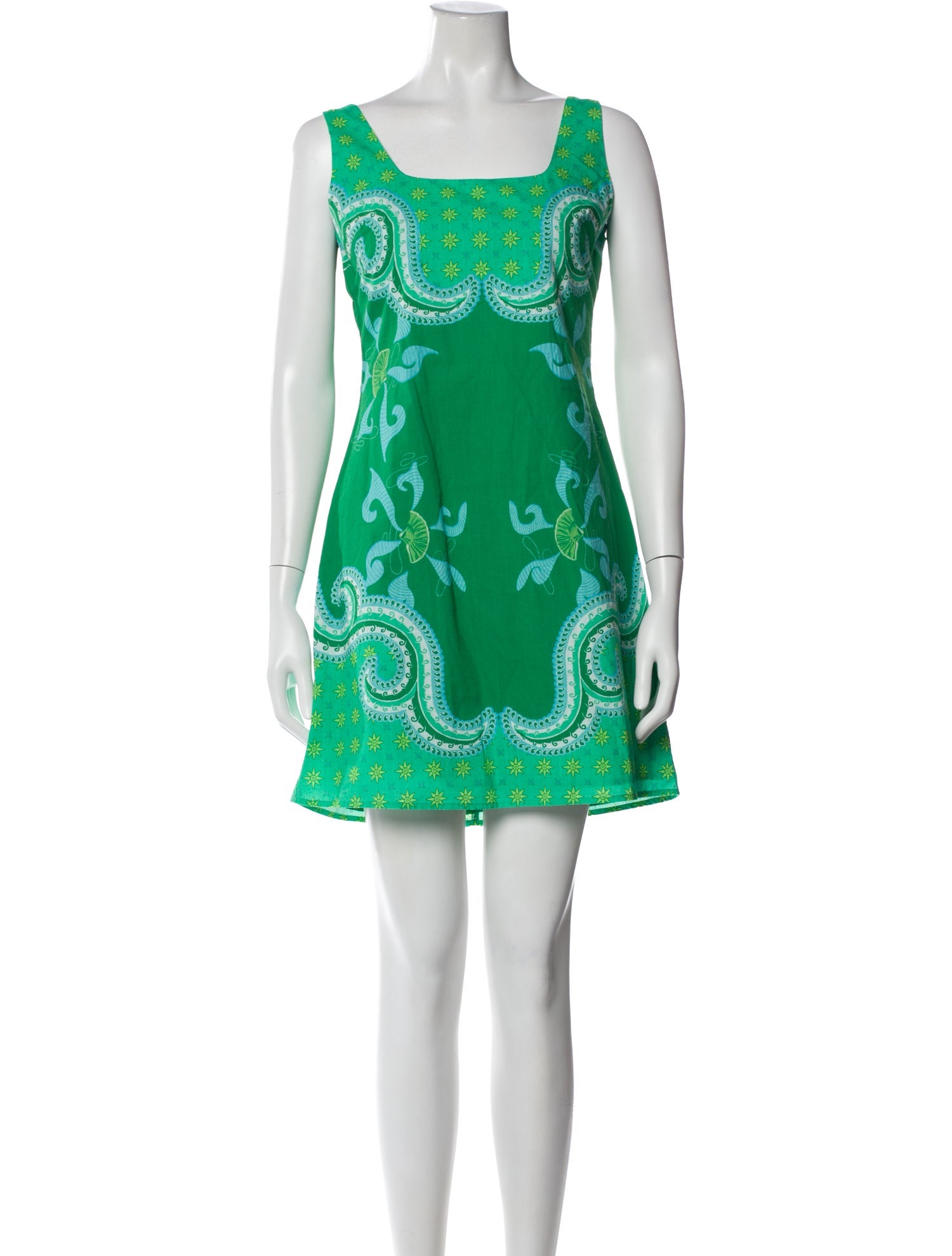 Anna Cate Printed Mini Dress