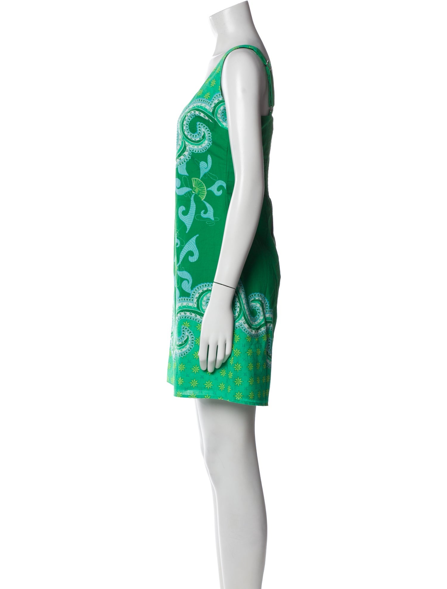 Anna Cate Printed Mini Dress