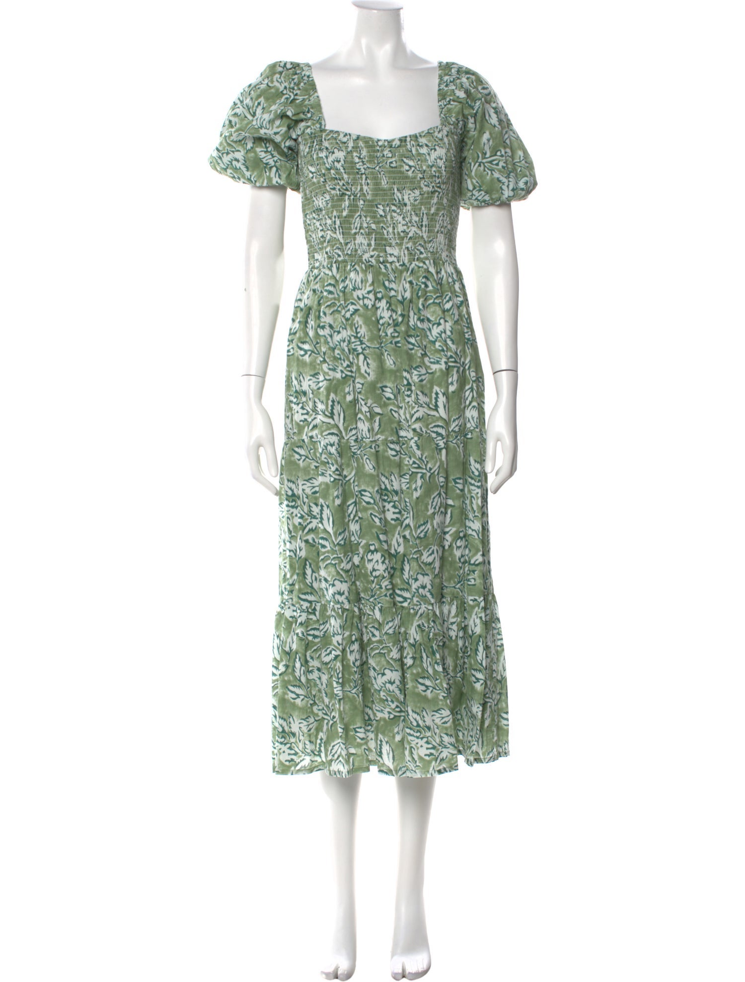 Anna Cate Floral Print Long Dress