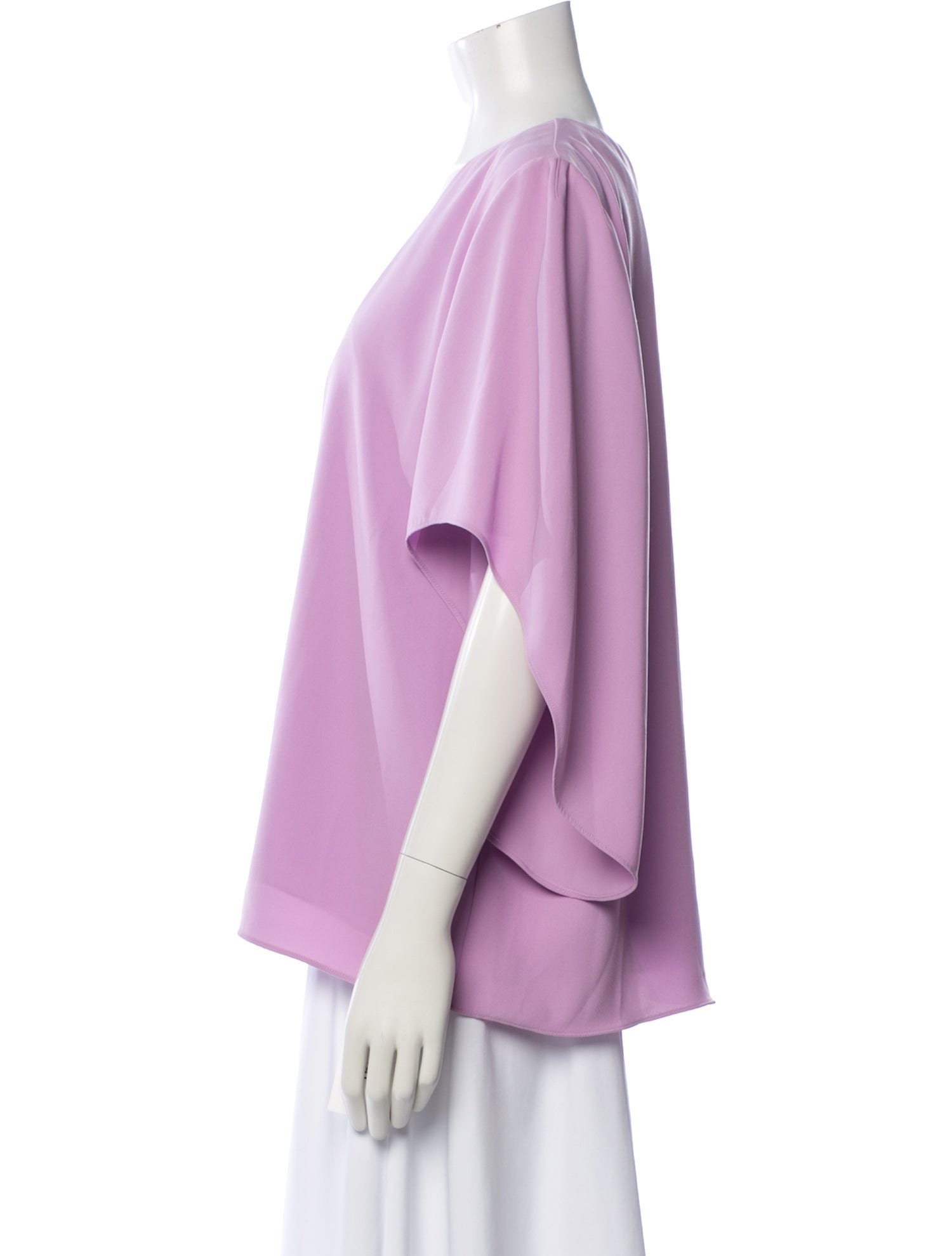 Anna Cate V-Neck Short Sleeve Blouse