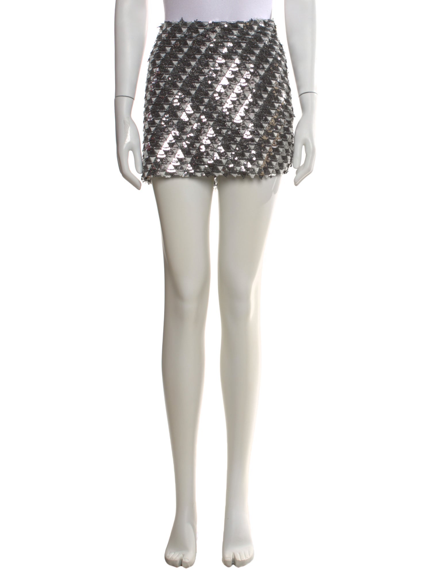 Anna Cate Nylon Mini Skirt