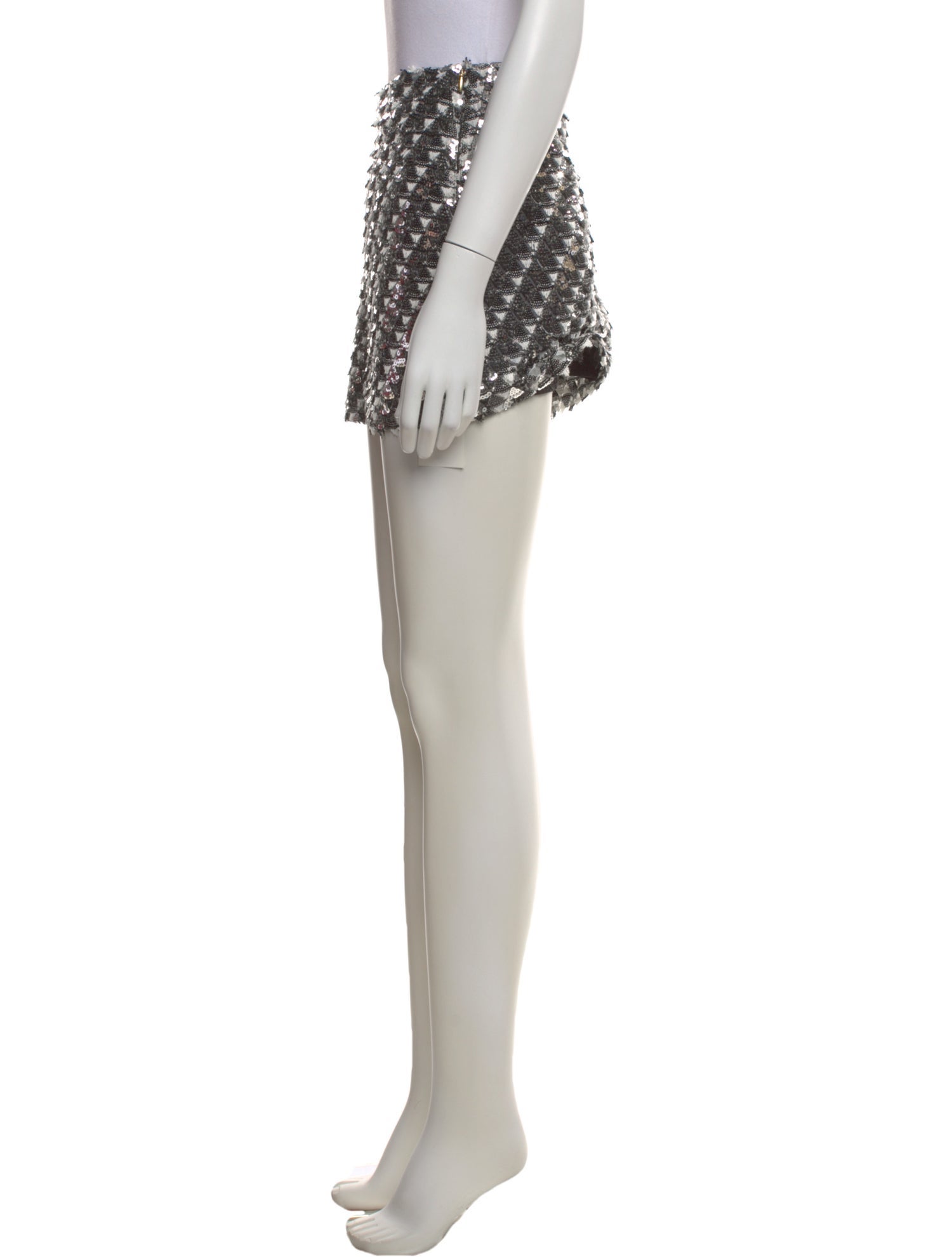 Anna Cate Nylon Mini Skirt