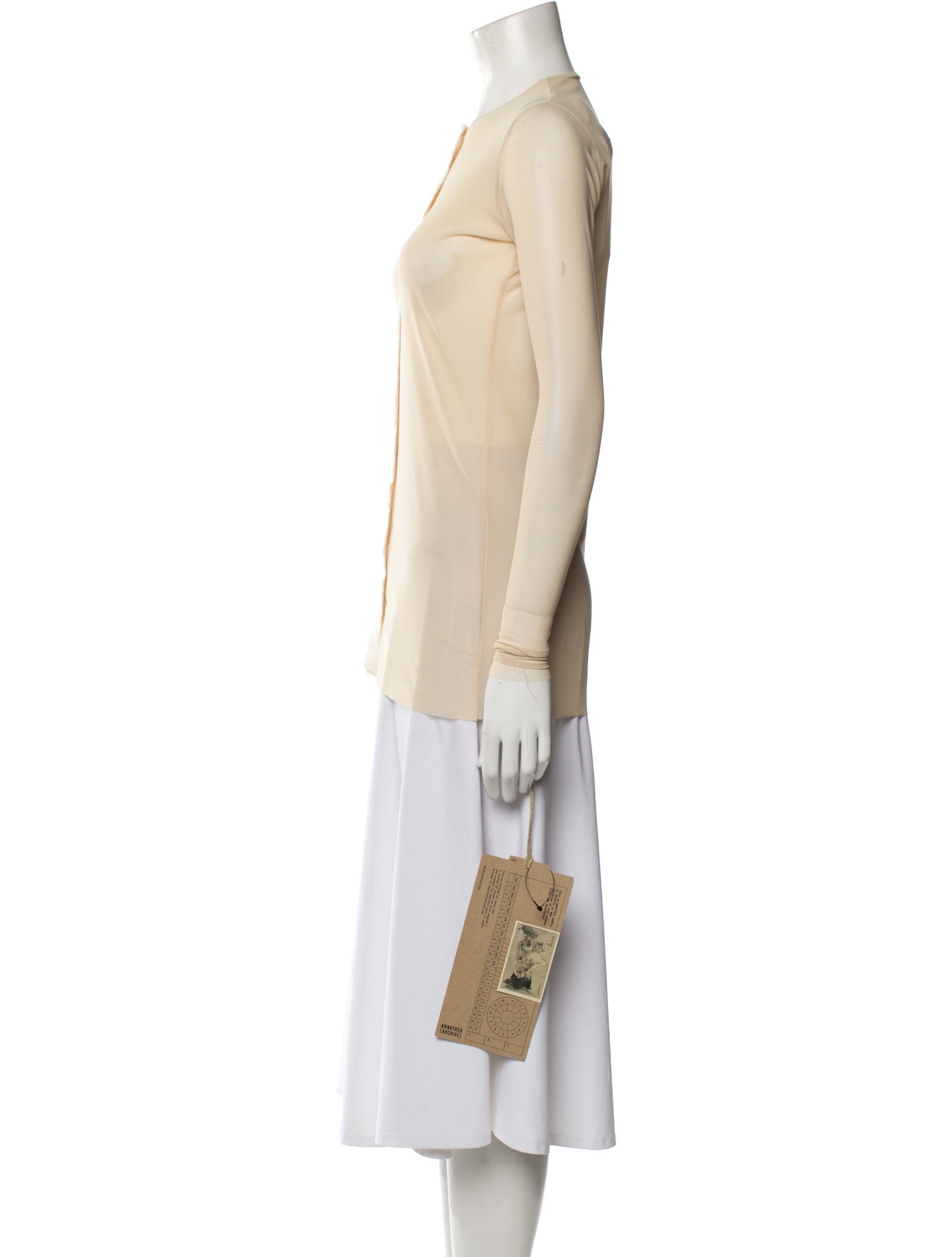 ANNOTHER [ARCHIVE] Cowl Neck Long Sleeve Tunic