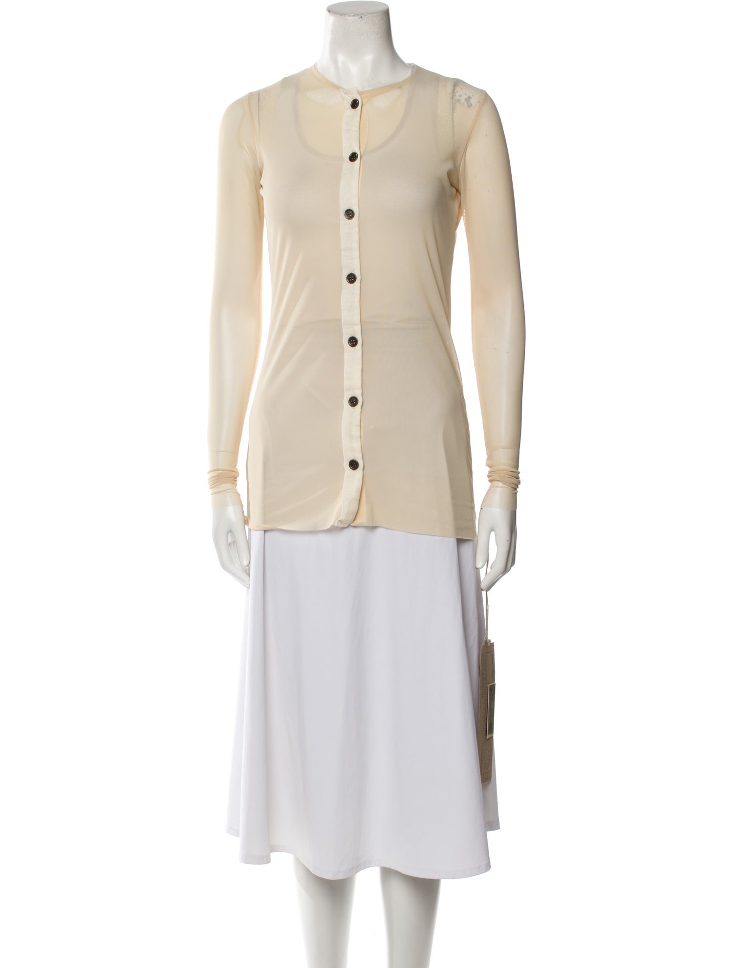 ANNOTHER [ARCHIVE] Cowl Neck Long Sleeve Tunic