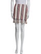 Anim Striped Mini Skirt